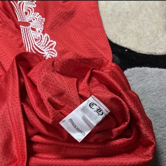COPY - Chrome Hearts Mesh Red Form Jersey Set (Size M) - Picture 4 of 9